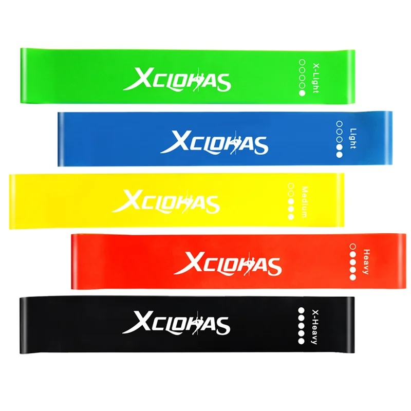 Resistance Loop Bands Indoor Fitness Equipment Yoga Pilates Gym Training Workout Elastic Band 5 Levels 10-40Lbs for Men Women
Resistance Loop Bands Indoor Fitness Equipment Yoga Pilates Gym Training Workout Elastic Band 5 Levels 10-40Lbs for Men Women