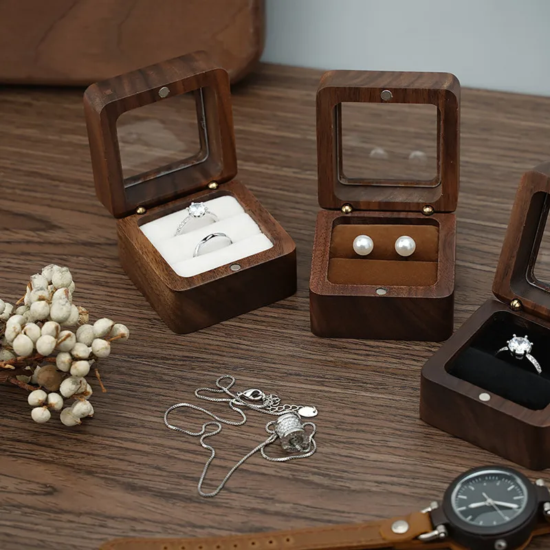 Customized wooden Ring Box Single/Double Slot Wedding Ring Box Luxury Ring Box Holder Handmade Classic Retro Custom Wooden Ring
Customized wooden Ring Box Single/Double Slot Wedding Ring Box Luxury Ring Box Holder Handmade Classic Retro Custom Wooden Ring