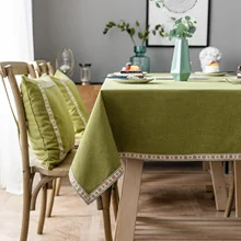 Polyester Tablecloths, Waterproof Table Covers Pastoral And Fresh Green Dining Table Coffee Table Deco
Polyester Tablecloths, Waterproof Table Covers Pastoral And Fresh Green Dining Table Coffee Table Deco