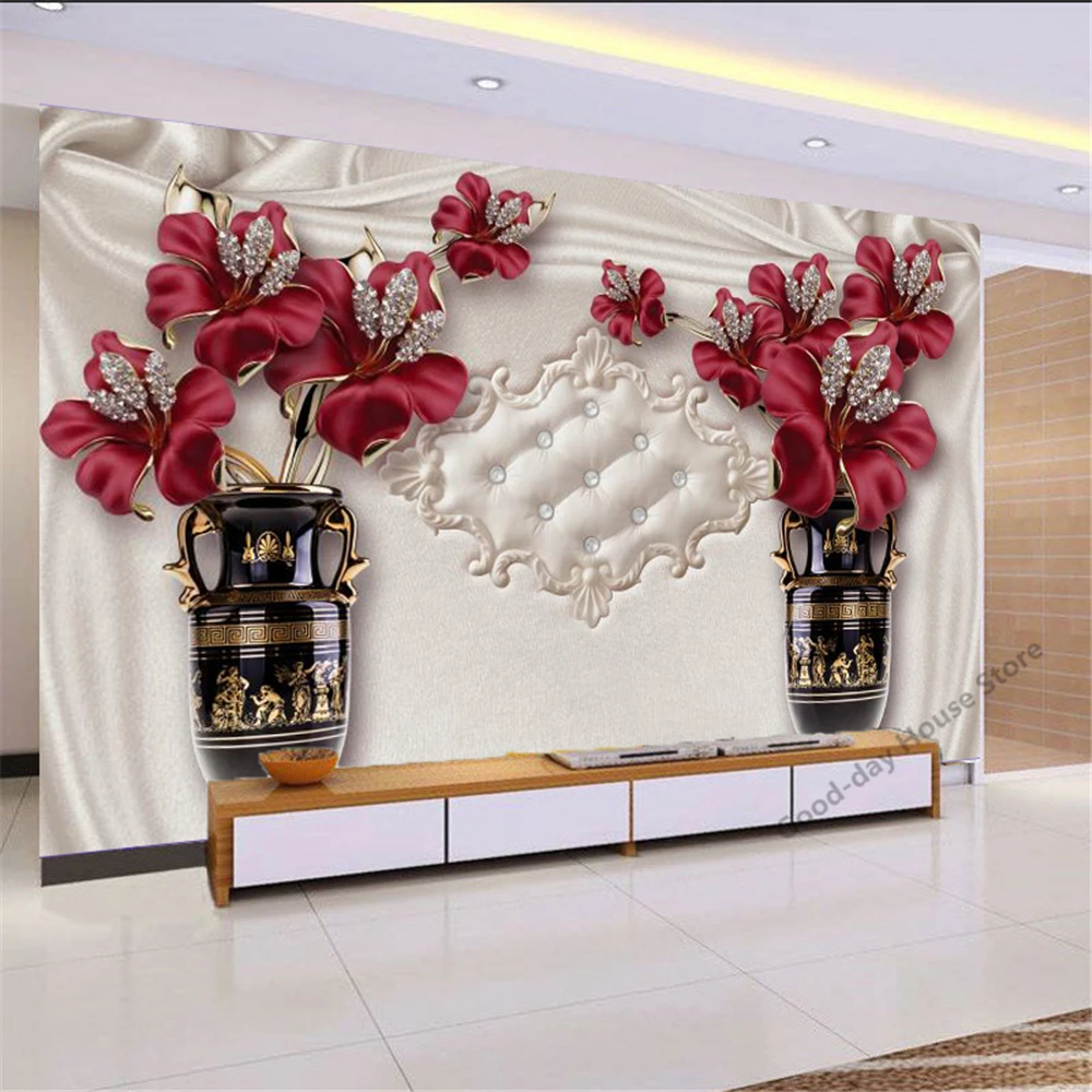 Shop Generic 3D Po Wallpapers Modern Beach Seascape Nature Mural Living Room Bedroom Online