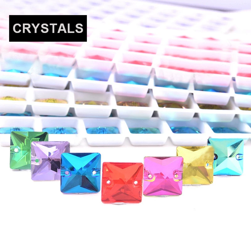 Mix Color Square 10-22mm Sew On Rhinestone Sewing Crystal Glass High Quality Stone For Needlework Bag Clothes DIY Design
Mix Color Square 10-22mm Sew On Rhinestone Sewing Crystal Glass High Quality Stone For Needlework Bag Clothes DIY Design
