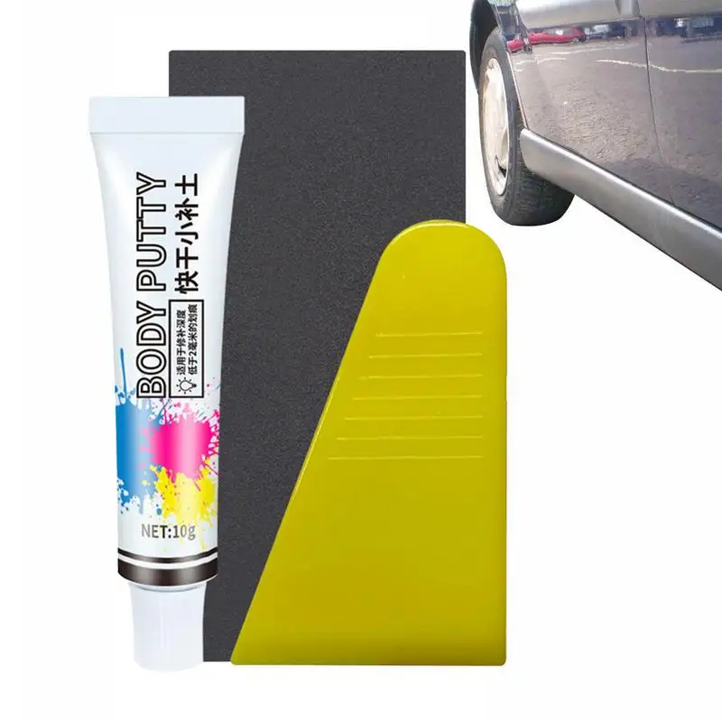 

Car Dent Filler Putty Quick Dry Automotive Paint Chip Repair Filler Car Polishing Accessories For Dents Scratches Peeling Paint