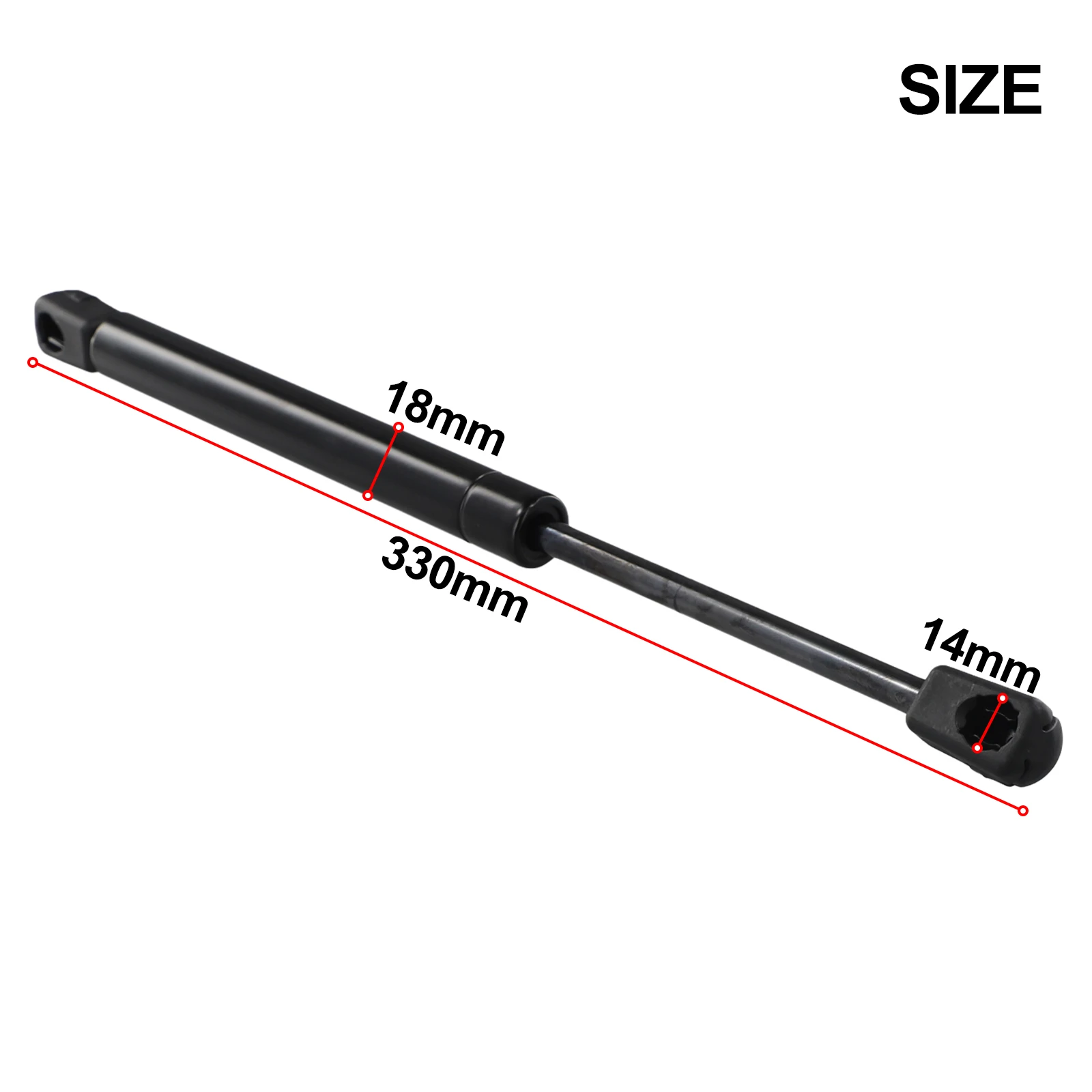 330mm Gas Struts Lifting Trunk Rod Supports For Cadillac CTS 2008-2013 Accessories Replacement Metal Black Practical Useful
330mm Gas Struts Lifting Trunk Rod Supports For Cadillac CTS 2008-2013 Accessories Replacement Metal Black Practical Useful
