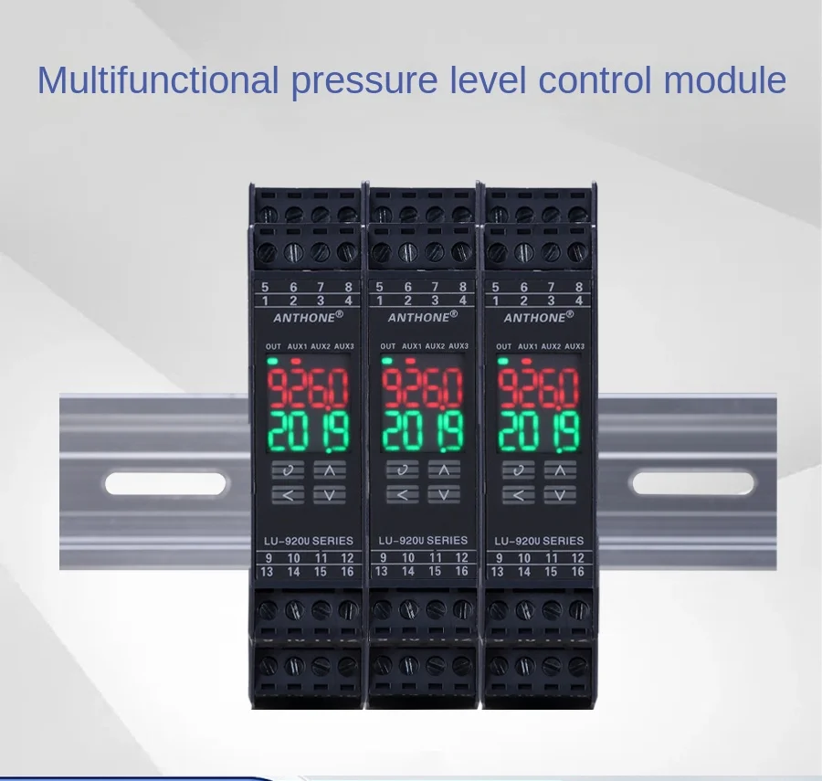 

Pressure Controller Upper and Lower Limit Pressure Gauge RS485 Communication 4-20mA Guide Rail Pressure Controller Pressure