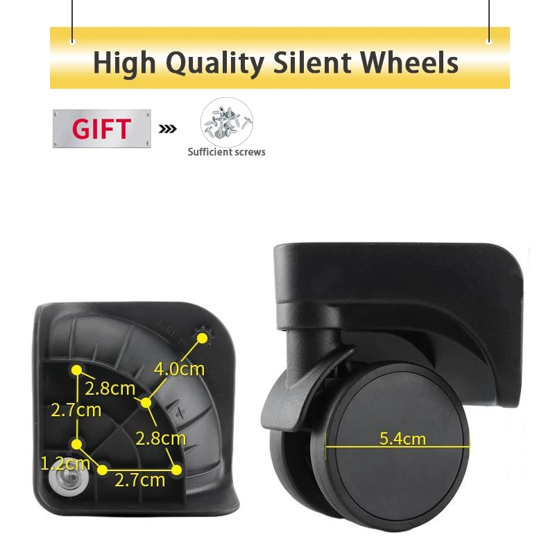 Suitcase Wheels Suitcase Travel Suitcase Carrying Wheel Accessories Replacement Luggage Removable Wheel Suitcase Repair Casters
Suitcase Wheels Suitcase Travel Suitcase Carrying Wheel Accessories Replacement Luggage Removable Wheel Suitcase Repair Casters
