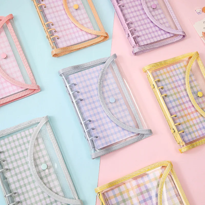 A5 A6 Transparent Hand Ledger With Colorful Clips Binder Notebook Cover & Photo Sticker Collect Book Planner Paper Stationery
A5 A6 Transparent Hand Ledger With Colorful Clips Binder Notebook Cover & Photo Sticker Collect Book Planner Paper Stationery