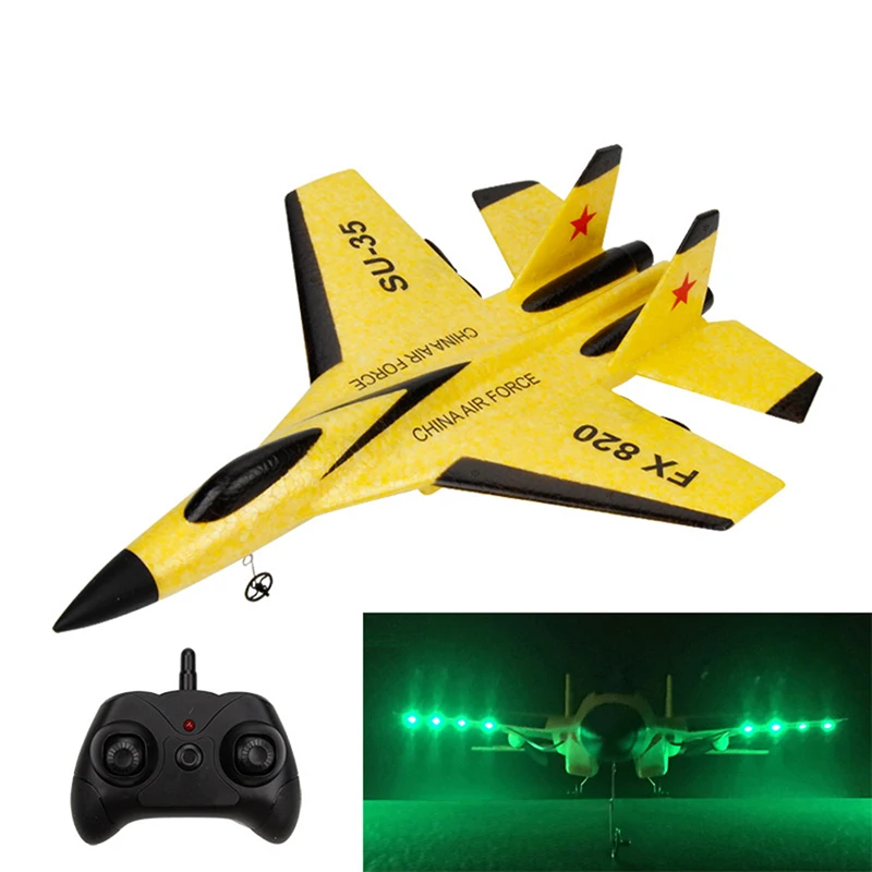 

1Set SU-35 RC Airplane 2.4G Remote Control Fighter EPP Foam Toys Kids Gift Remote Glider Wingspan Radio Control Drones Airplanes
