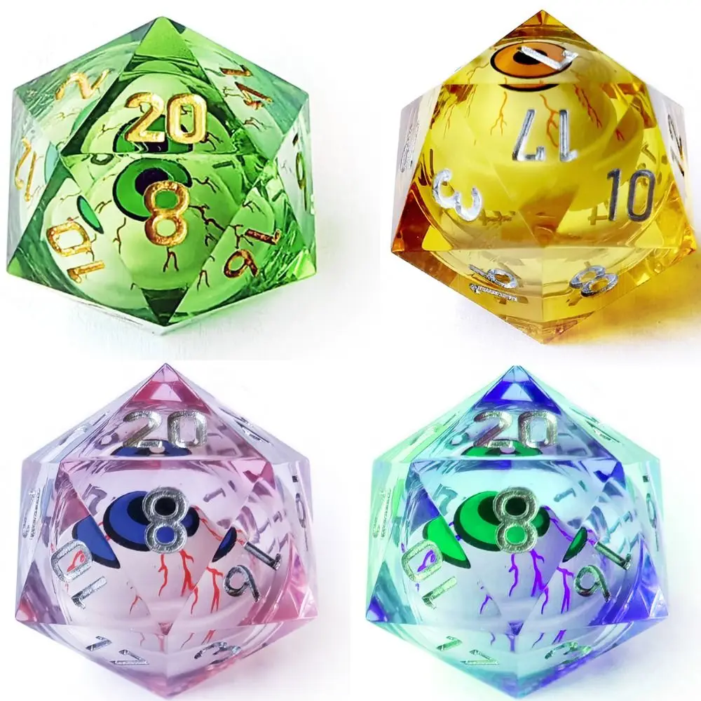 1PC Polyhedral Crystal Liquid Dragon Eye Dice Longan Dice Resin Crafts Home Ornament Tarot Game Party Toy Desktop Entertainment
1PC Polyhedral Crystal Liquid Dragon Eye Dice Longan Dice Resin Crafts Home Ornament Tarot Game Party Toy Desktop Entertainment