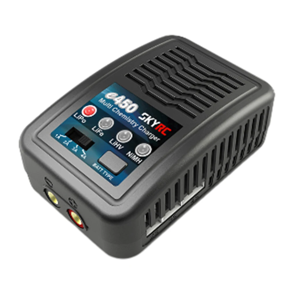 SKYRC E450 многохимическое балансирующее зарядное устройство 2S 3S 4SLiPo LiFe LiHV от 6S до 8S, балансирующее зарядное устройство для NiMH аккумуляторов переменного тока 110-240 В
SKYRC E450 многохимическое балансирующее зарядное устройство 2S 3S 4SLiPo LiFe LiHV от 6S до 8S, балансирующее зарядное устройство для NiMH аккумуляторов переменного тока 110-240 В
