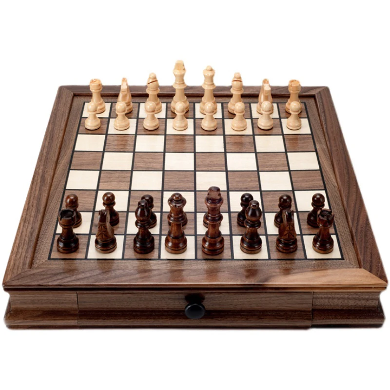 Vintage Quality Chess Board Professional Original Gift Chess Pieces Luxury Children Games Magnetic Juegos De Mesa Table Game
Vintage Quality Chess Board Professional Original Gift Chess Pieces Luxury Children Games Magnetic Juegos De Mesa Table Game