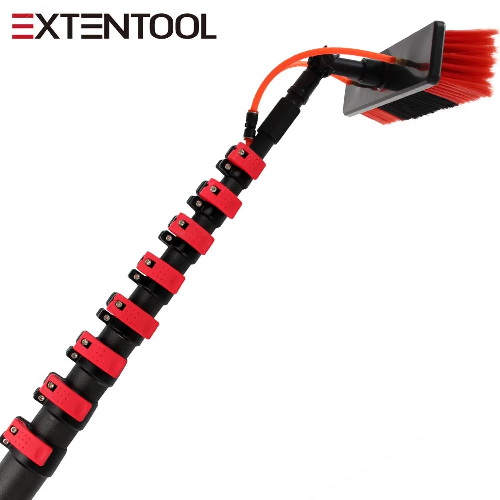 Extentool 60ft carbon fiber telescopic pole for windows cleaning brush kit high rise window cleaning equipment
Extentool 60ft carbon fiber telescopic pole for windows cleaning brush kit high rise window cleaning equipment