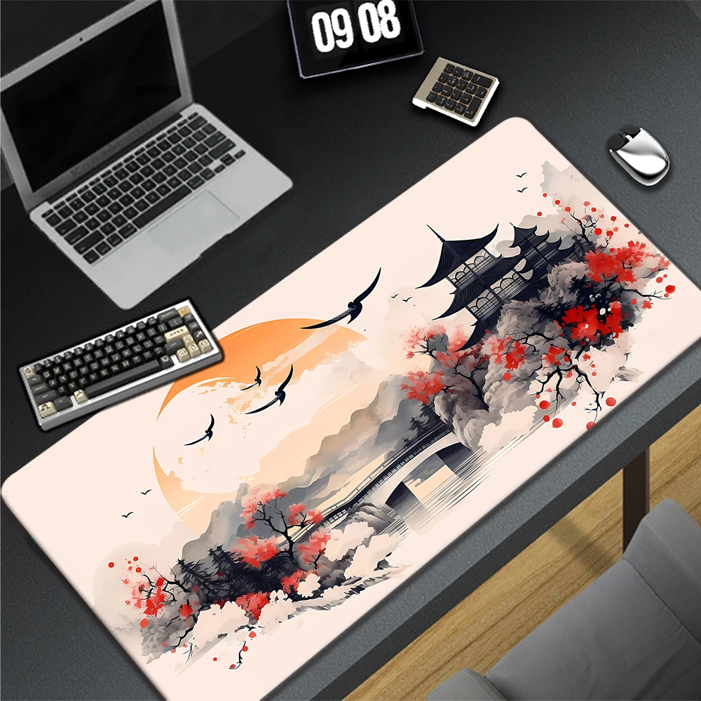 Japanese Samurai Mouse Pad XXL Locking Edge Mouse Mat Gaming Mousepad Desk Mat Office Table Carpet Keyboard Pads 900x400mm
Japanese Samurai Mouse Pad XXL Locking Edge Mouse Mat Gaming Mousepad Desk Mat Office Table Carpet Keyboard Pads 900x400mm