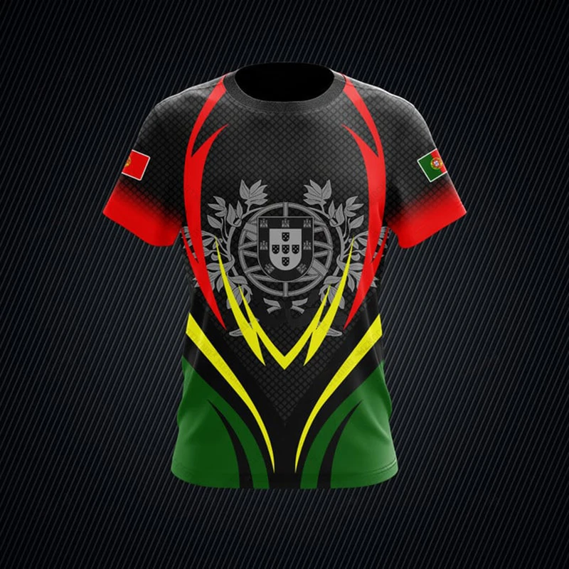 Portugal Flag & Coat of Arms Graphic Tee Summer Casual Streetwear Men's Fashion Loose T-shirts Boy Oversized Short Sleeve Tops
Portugal Flag & Coat of Arms Graphic Tee Summer Casual Streetwear Men's Fashion Loose T-shirts Boy Oversized Short Sleeve Tops