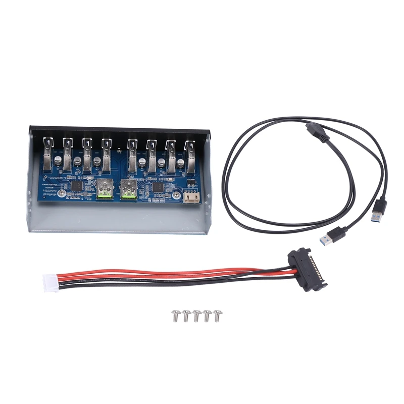 19 Pin до 8 портов USB 3,0 Hub 5,25 дюймов CD-Rom Drive Bay CD Rom Передняя панель для компьютера
19 Pin до 8 портов USB 3,0 Hub 5,25 дюймов CD-Rom Drive Bay CD Rom Передняя панель для компьютера