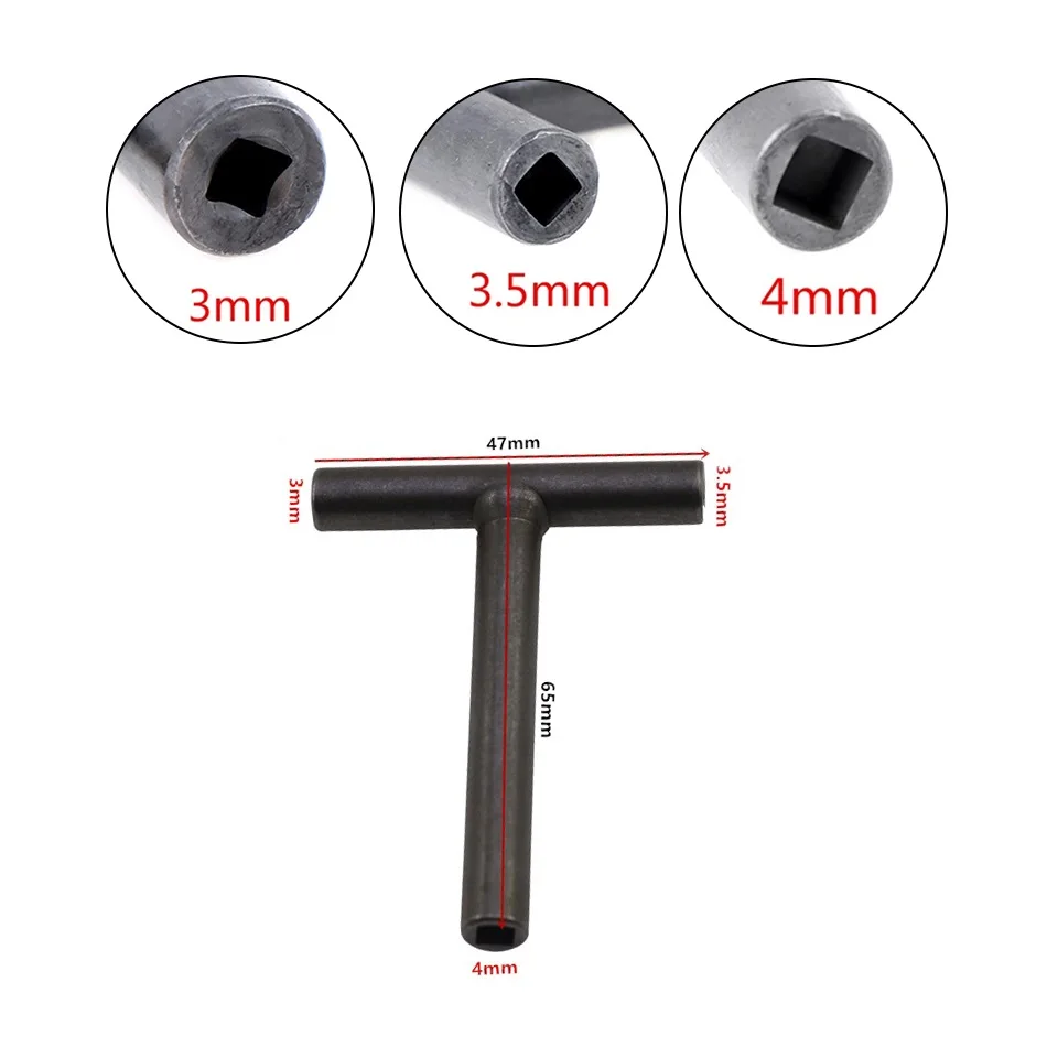 T Type Wrench 3/3.5/4mm Valve Screw Clearance Adjusting Spanner Square Hexagon Wrench Tool For Motorcycle Engine
T Type Wrench 3/3.5/4mm Valve Screw Clearance Adjusting Spanner Square Hexagon Wrench Tool For Motorcycle Engine