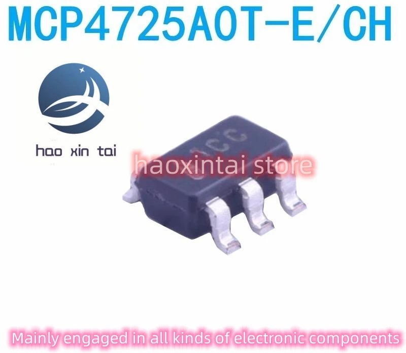 5pcs new original MCP4725A0T-E/CH digital to analog conversion chip SOT-23-6 screen printing AJCC
5pcs new original MCP4725A0T-E/CH digital to analog conversion chip SOT-23-6 screen printing AJCC