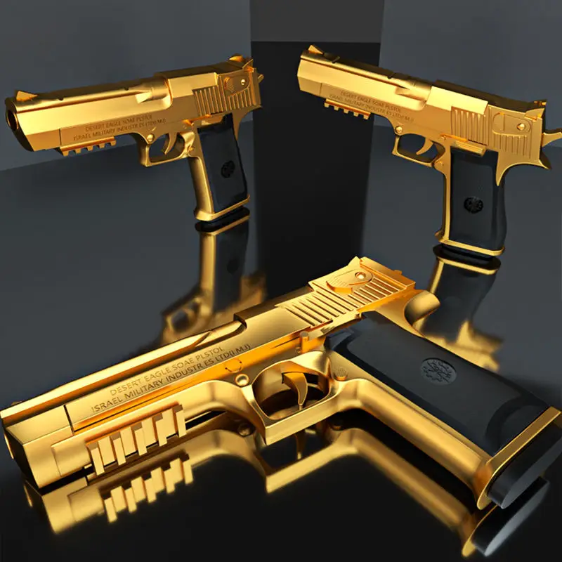 Desert Eagle . M1911. Shell Throwing Pistol Ejection Soft Bullet Toy Gun Automatic Detonation Launcher CS Shooting Game
Desert Eagle . M1911. Shell Throwing Pistol Ejection Soft Bullet Toy Gun Automatic Detonation Launcher CS Shooting Game