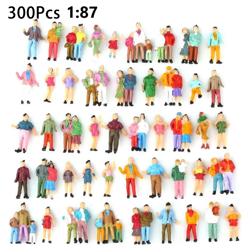 300Pcs Railway Train Layout 1:87 Painted Figures Passenger HO Scale Sitting People Painted Model Train Park Street Passenger
300Pcs Railway Train Layout 1:87 Painted Figures Passenger HO Scale Sitting People Painted Model Train Park Street Passenger