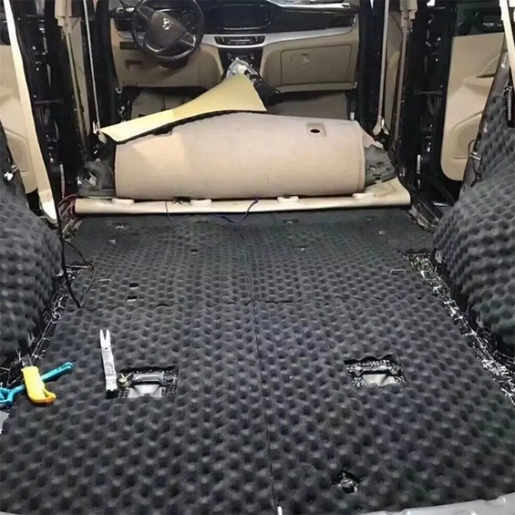 Auto Studio Sound Acoustic Absorption Car Heatproof Wave Foam Deadener Car Soundproof Cotton Insulation Mat
Auto Studio Sound Acoustic Absorption Car Heatproof Wave Foam Deadener Car Soundproof Cotton Insulation Mat