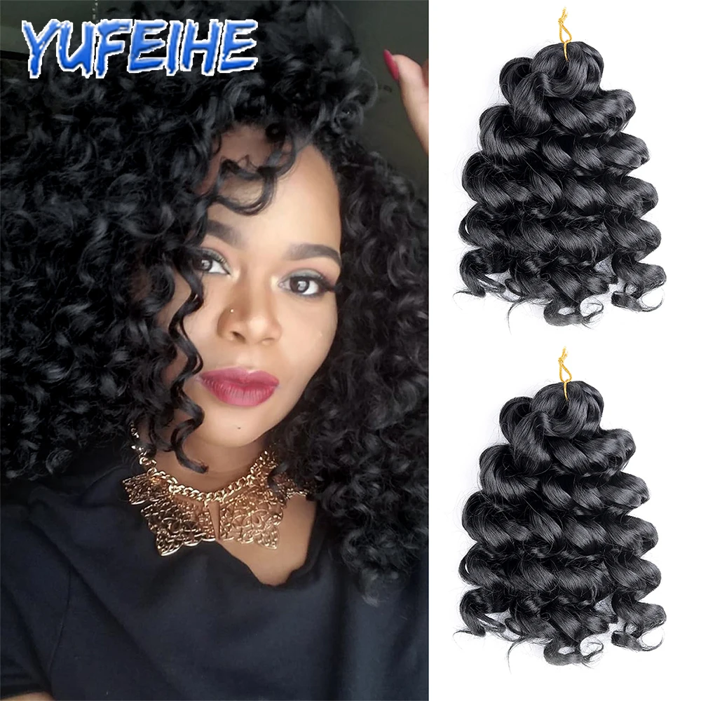Synthetic Loose Ocean Wave Crochet Hair Wavy Hairstyle For Elegant Women Deep Wave Braiding Hair Heat Resistant Braids
Synthetic Loose Ocean Wave Crochet Hair Wavy Hairstyle For Elegant Women Deep Wave Braiding Hair Heat Resistant Braids
