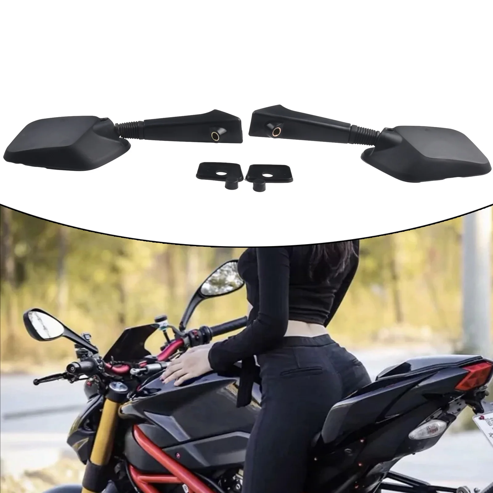 1Pair Motorcycle Rearview Mirror For Honda-Elite CF80 CH80 NH80 CH125 CH150 CH150D DELUXE Accessories Right And Left
1Pair Motorcycle Rearview Mirror For Honda-Elite CF80 CH80 NH80 CH125 CH150 CH150D DELUXE Accessories Right And Left