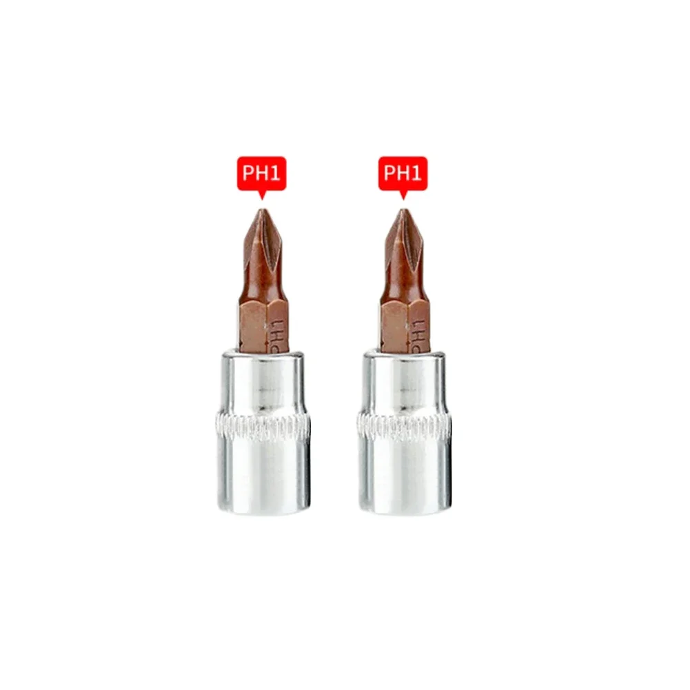 Screwdriver Bit 6.3mm Shank Cross Screwdriver For Electrician Mechanic PH1 PH2 PH3 PZ1 PZ2 PZ3 Easy To Install
Screwdriver Bit 6.3mm Shank Cross Screwdriver For Electrician Mechanic PH1 PH2 PH3 PZ1 PZ2 PZ3 Easy To Install