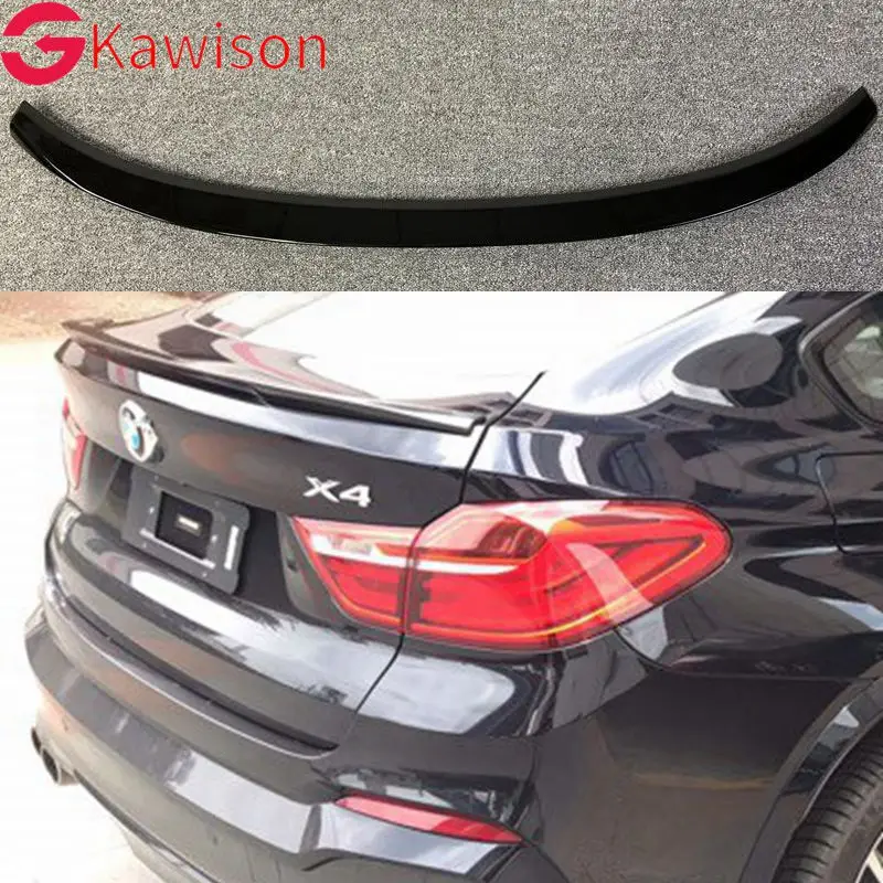 

For BMW F26 X4 Spoiler High Quality ABS Material Car Rear Wing Primer Color Rear Spoiler For BMW X4 F26 Spoiler 2015-2016