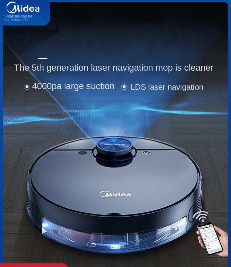 Midea M7 Sweeping robot aspirador and mopping machine Fully automatic household intelligent vacuum sweeping and mopping machine
Midea M7 Sweeping robot aspirador and mopping machine Fully automatic household intelligent vacuum sweeping and mopping machine