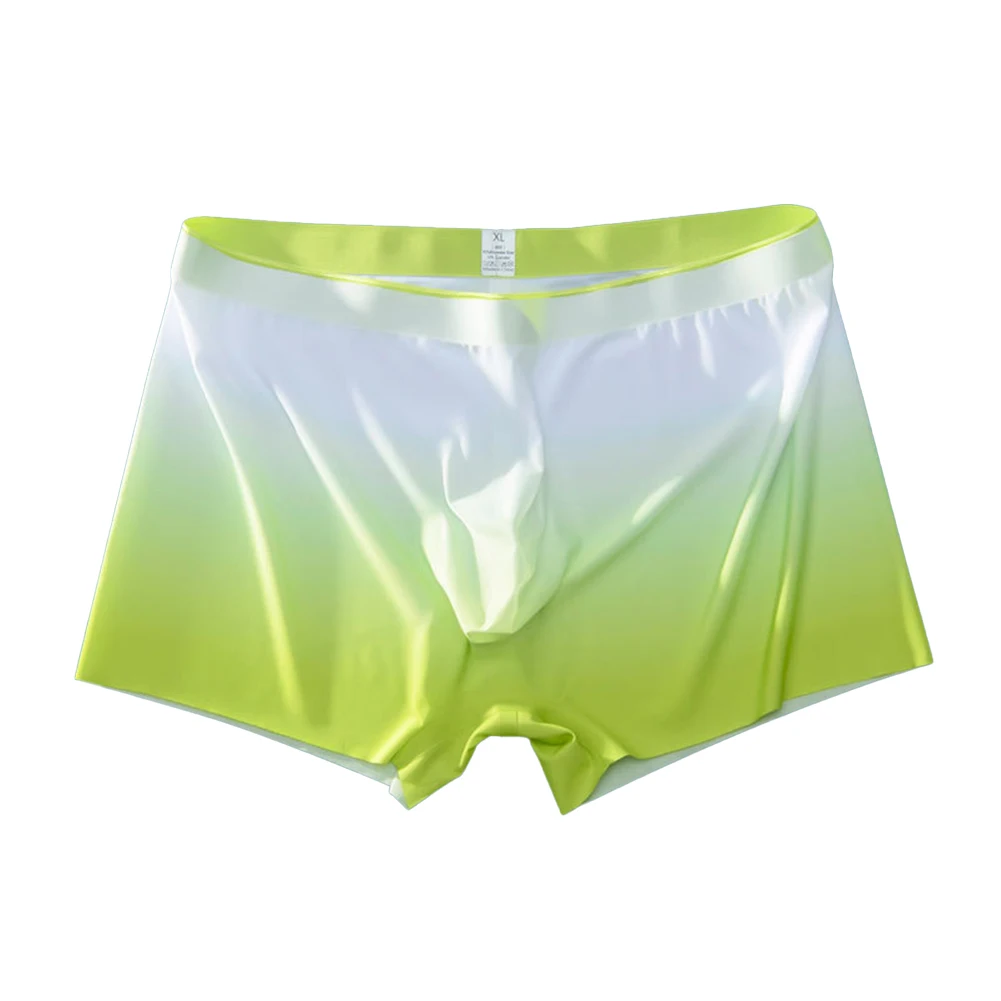 Sexy Men Sheer Ice Silk Boxer Briefs Perspective Comfortable Underpants Breathable Moisture Shorts Underwear Bulge Pouch Panties
Sexy Men Sheer Ice Silk Boxer Briefs Perspective Comfortable Underpants Breathable Moisture Shorts Underwear Bulge Pouch Panties