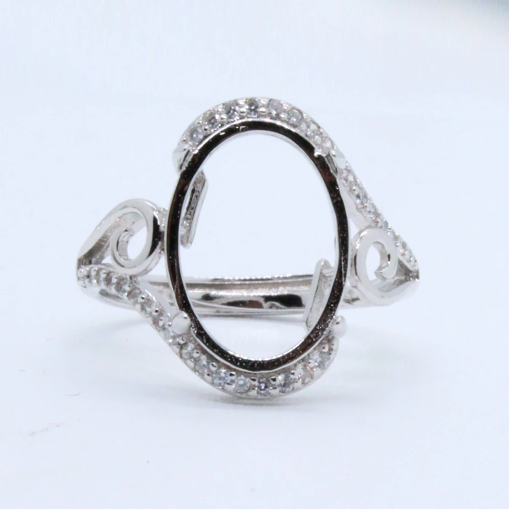 CoLifeLove 10mm*14mm Semi Mount Gemstone Ring Solid 925 Silver Ring Settings Wholesale Price Silver Jewelry DIY Supplier
CoLifeLove 10mm*14mm Semi Mount Gemstone Ring Solid 925 Silver Ring Settings Wholesale Price Silver Jewelry DIY Supplier