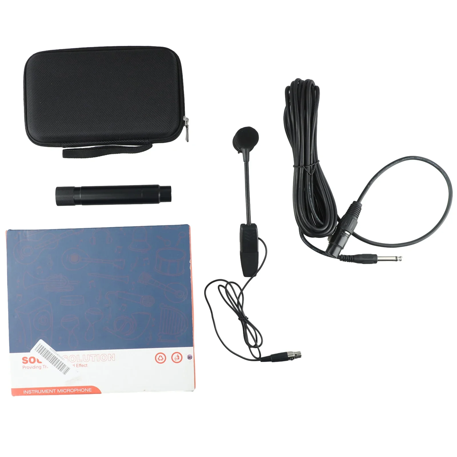 Sax Microphone Portable Microphone Omnidirectional 2.0-10V.DC 20-20kHz 3/4 Pin Accessories For Music Instrument New
Sax Microphone Portable Microphone Omnidirectional 2.0-10V.DC 20-20kHz 3/4 Pin Accessories For Music Instrument New