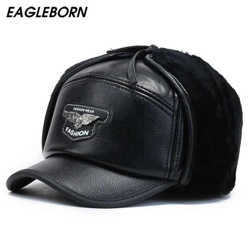 New Men Dad Hat Military Hat Men Bomber Hats Winter Hat Thickened Thunderbolt Cap Warm Grandfather Hat Russia Ear Baseball Cap
New Men Dad Hat Military Hat Men Bomber Hats Winter Hat Thickened Thunderbolt Cap Warm Grandfather Hat Russia Ear Baseball Cap