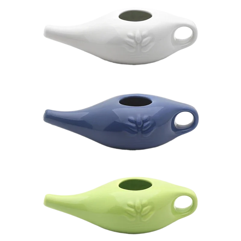 Allergy Nose Cleaning Equipment Portable Pot Neti Nose Wash Ceramic Neti Pot Nose Washing Kit For Outdoor Hiking Sinus Rhinitis 
Allergy Nose Cleaning Equipment Portable Pot Neti Nose Wash Ceramic Neti Pot Nose Washing Kit For Outdoor Hiking Sinus Rhinitis