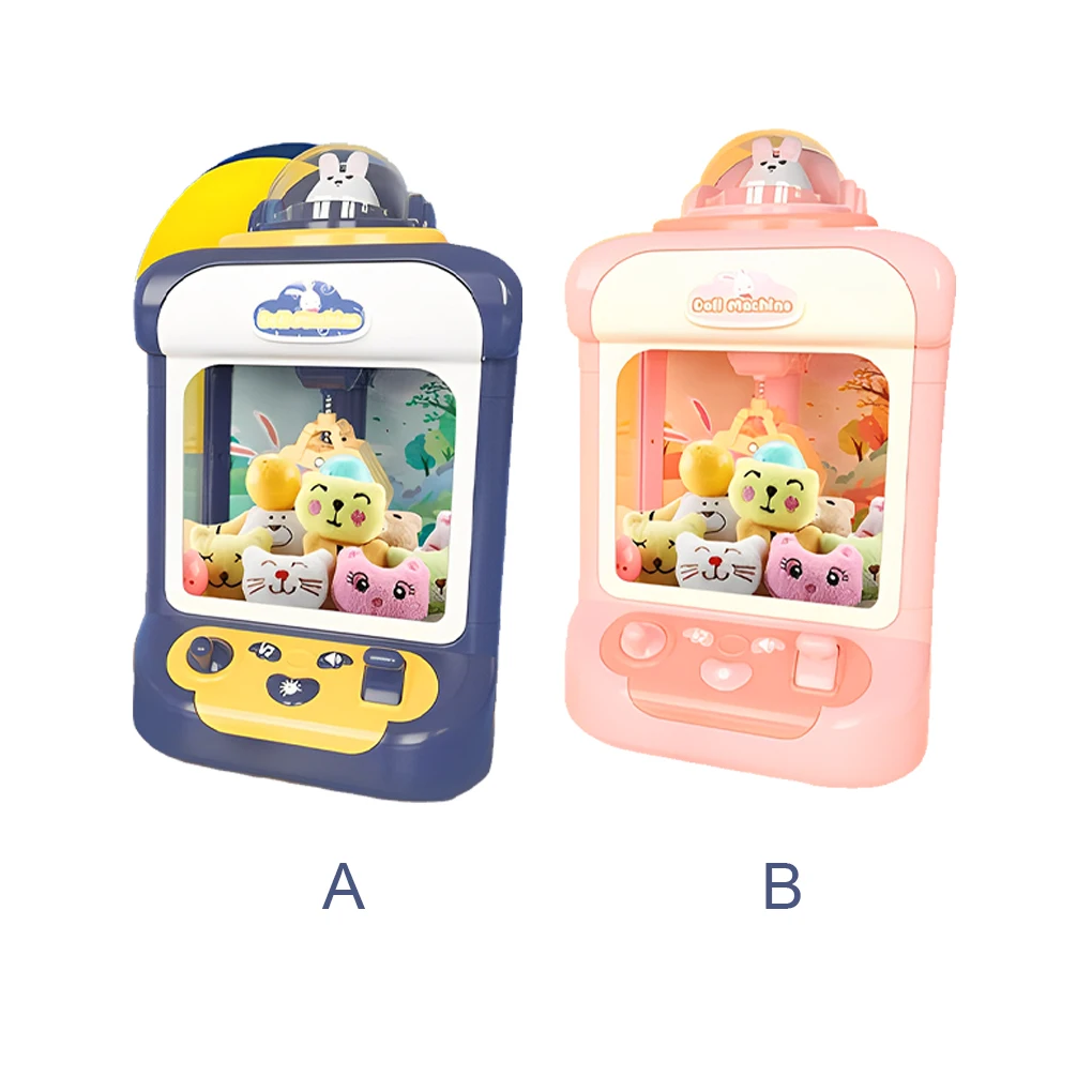 Cartoon Automatic Claw Doll Machine with Music Lamp Toy Crane Machine Children Interactive For Birthday Operated Play
Cartoon Automatic Claw Doll Machine with Music Lamp Toy Crane Machine Children Interactive For Birthday Operated Play