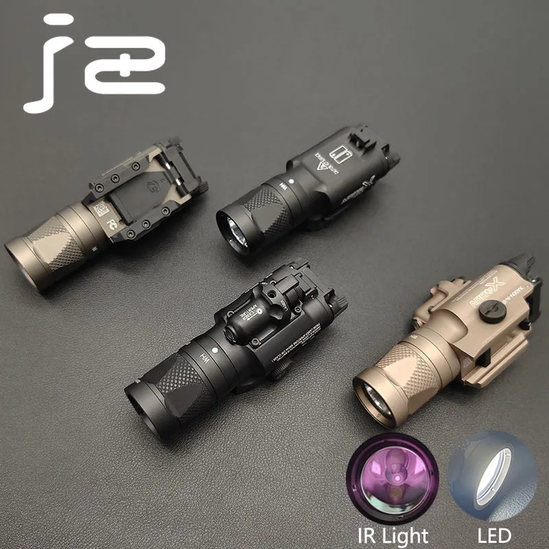 Tactical Metal SF X300V X400V IR Flashlight Pistol Hunting Scout Weapon Light Red Dot Laser Glock G17 G19 Hanging Lighting
Tactical Metal SF X300V X400V IR Flashlight Pistol Hunting Scout Weapon Light Red Dot Laser Glock G17 G19 Hanging Lighting