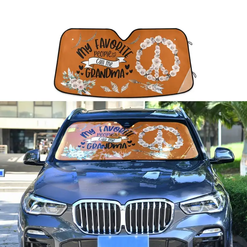 Car Auto Sun Shade, Personalized Windshield Car Accessories, Auto Protector Window Visor Screen Decor, Auto Parts, Gifts for Gra
Car Auto Sun Shade, Personalized Windshield Car Accessories, Auto Protector Window Visor Screen Decor, Auto Parts, Gifts for Gra