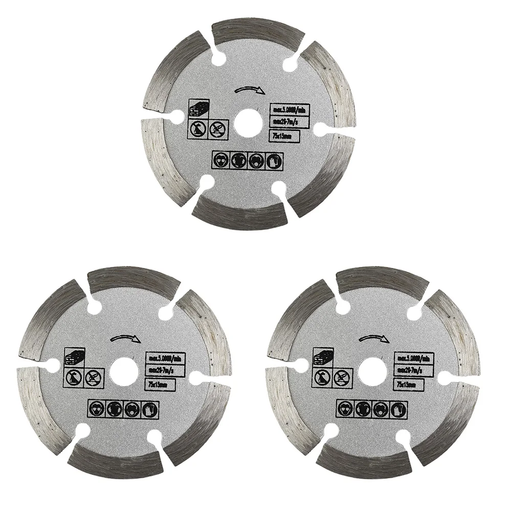 3PCS 3Inch 75mm Glass Cutting Disc Grinding Wheel Disc Grinding Wheel Saw Blade Angle Grinder Attachment For Wood Metal Plastic
3PCS 3Inch 75mm Glass Cutting Disc Grinding Wheel Disc Grinding Wheel Saw Blade Angle Grinder Attachment For Wood Metal Plastic