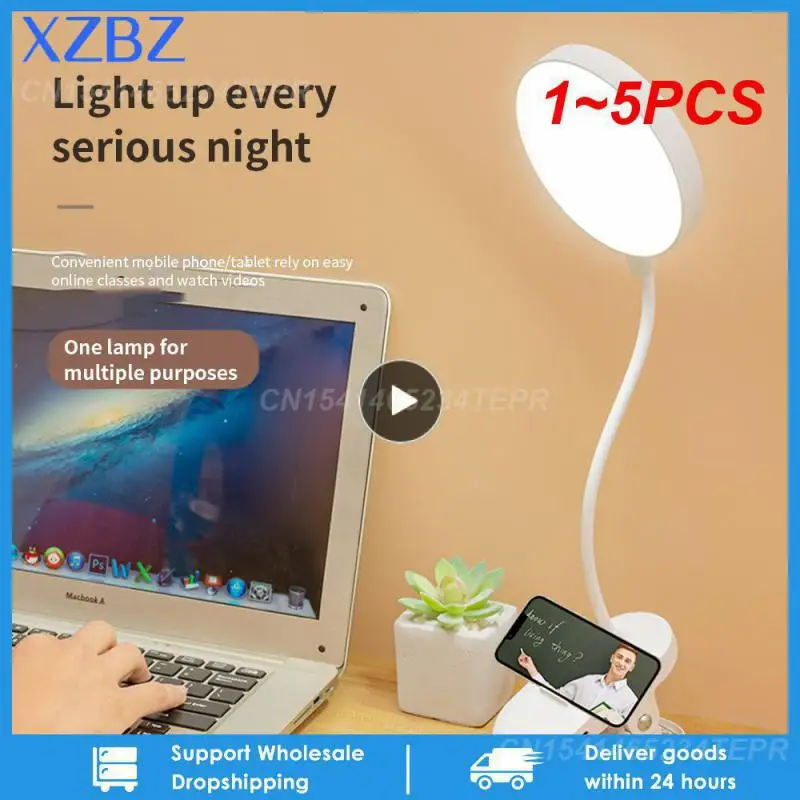 1~5PCS Flexible Foldable Led Desk Lamp USB Plug Bedroom Night Lights Dimming Work Study Reading Clip-on Table Lamps for Eyes
1~5PCS Flexible Foldable Led Desk Lamp USB Plug Bedroom Night Lights Dimming Work Study Reading Clip-on Table Lamps for Eyes