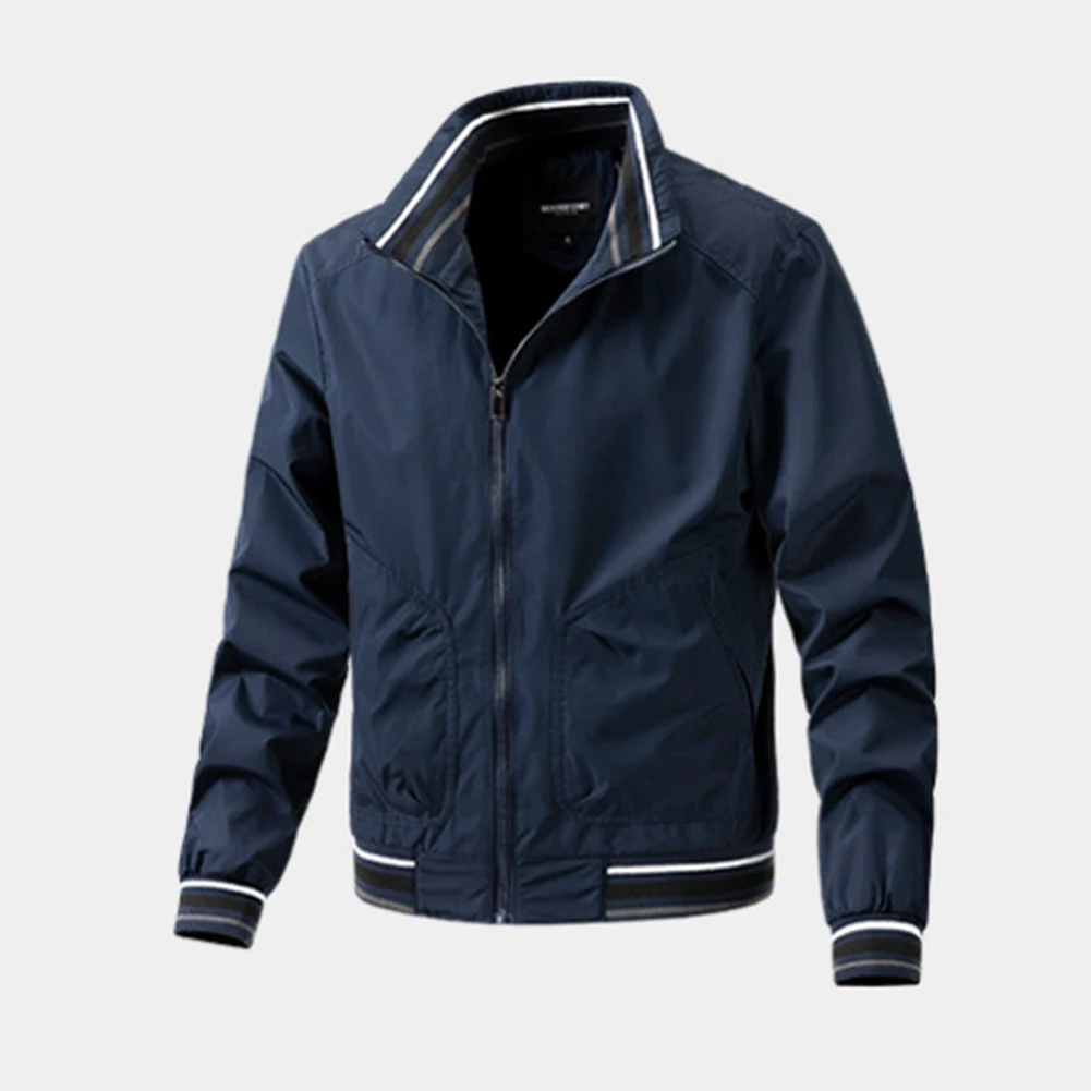 Men Long Sleeve Pocket Jacket Casual Work Coats Cotton Coat Zip-Up Stand Collar Standing Collar Thin Slim Fitting Men's Jacket
Men Long Sleeve Pocket Jacket Casual Work Coats Cotton Coat Zip-Up Stand Collar Standing Collar Thin Slim Fitting Men's Jacket