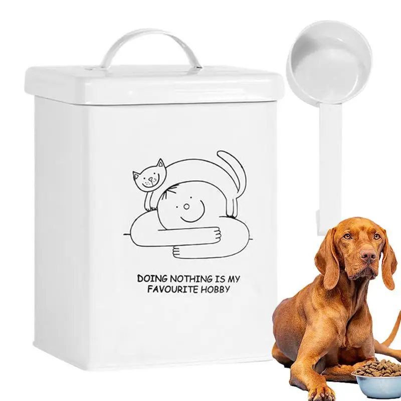 Pet Food Container Portable Storage Container With Lid And Spoon Food Grade Moisture Proof Food Box Kitchen Storage for pet
Pet Food Container Portable Storage Container With Lid And Spoon Food Grade Moisture Proof Food Box Kitchen Storage for pet