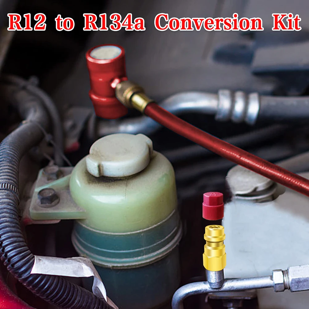 2Pcs R12 To R134A Air-Condition A/C Filling Valve Fitting Port Adapter Retrofit Universal Conversion Kit Tool
2Pcs R12 To R134A Air-Condition A/C Filling Valve Fitting Port Adapter Retrofit Universal Conversion Kit Tool