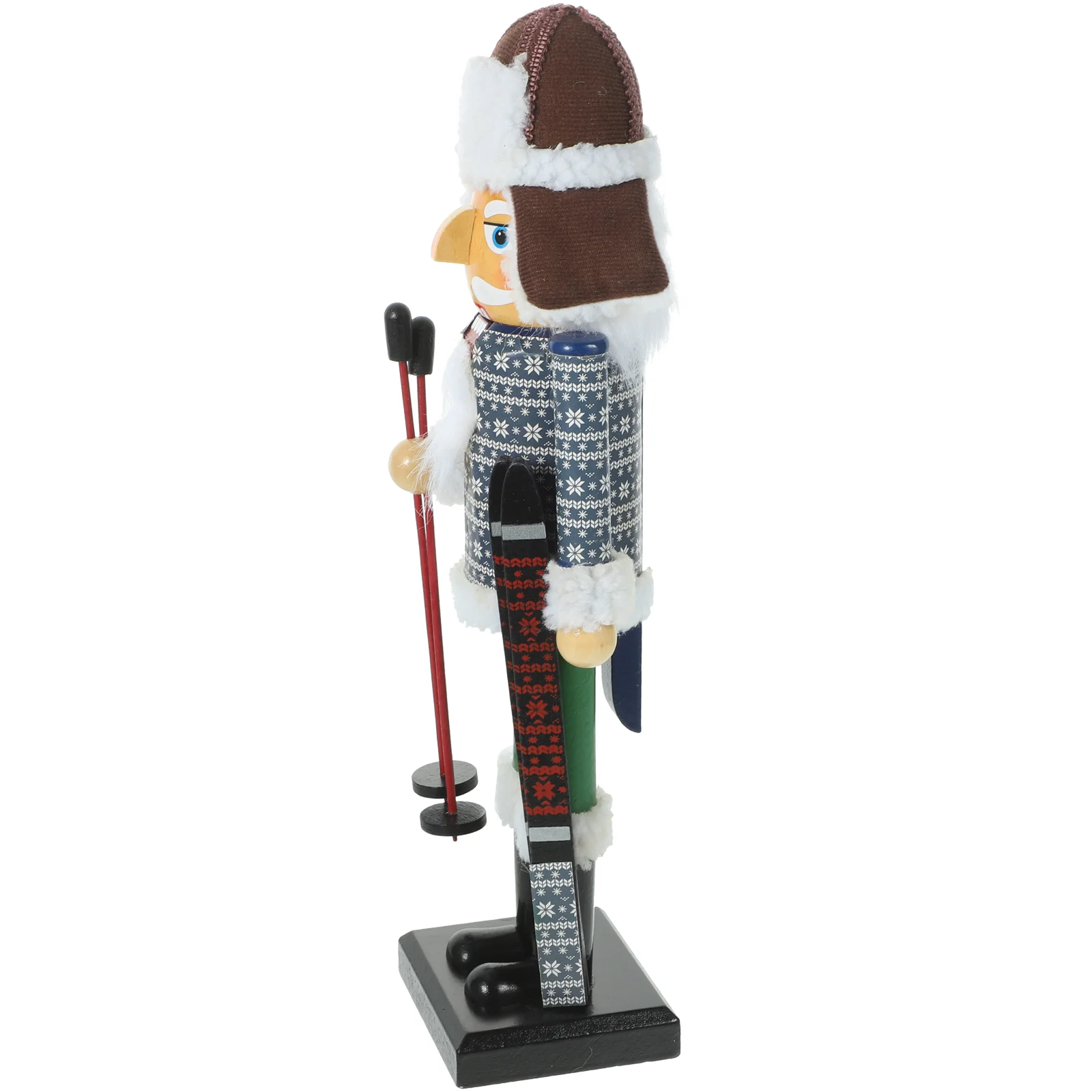 36cm Christmas Nutcracker Figure Desktop Nutcracker Skier Soldier Statue Holiday Decor Table Ornaments Figurine Party Decoration
36cm Christmas Nutcracker Figure Desktop Nutcracker Skier Soldier Statue Holiday Decor Table Ornaments Figurine Party Decoration