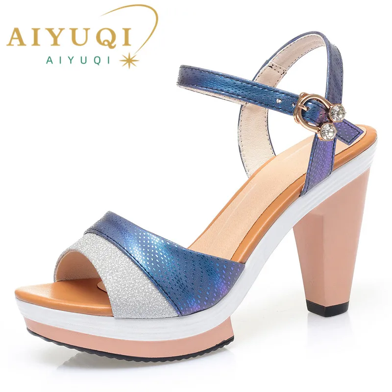 AIYUQI Women High Heel Sandals Summer 2023 New Sexy Ladies Shoes Women Waterproof Colorblock Roman Fashion Girls Dress Sandals
AIYUQI Women High Heel Sandals Summer 2023 New Sexy Ladies Shoes Women Waterproof Colorblock Roman Fashion Girls Dress Sandals