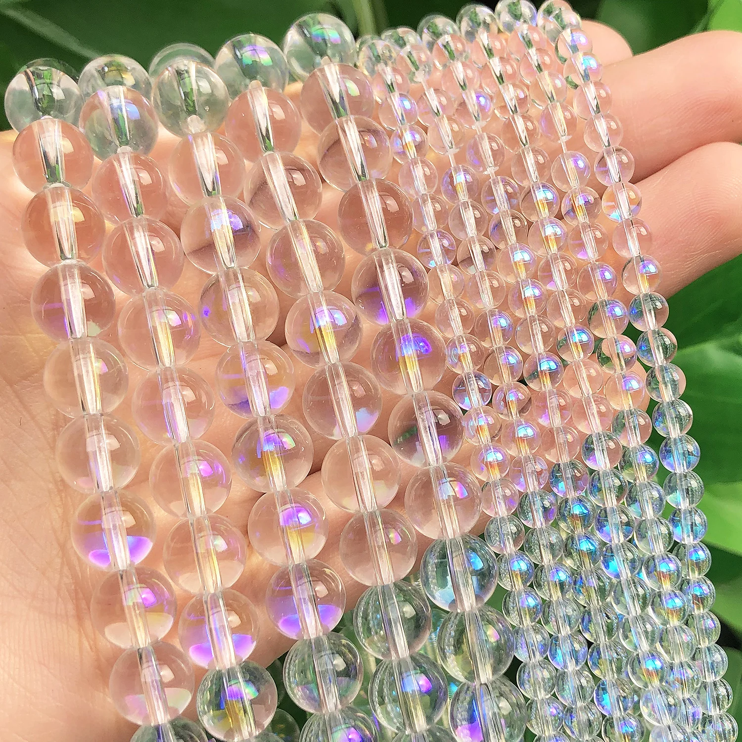 AB Blue Purple Quartzs Crystal Beads Clear Natural Round Stone Loose Beads DIY Accessories for Jewelry Bracelet Making 2-8mm
AB Blue Purple Quartzs Crystal Beads Clear Natural Round Stone Loose Beads DIY Accessories for Jewelry Bracelet Making 2-8mm