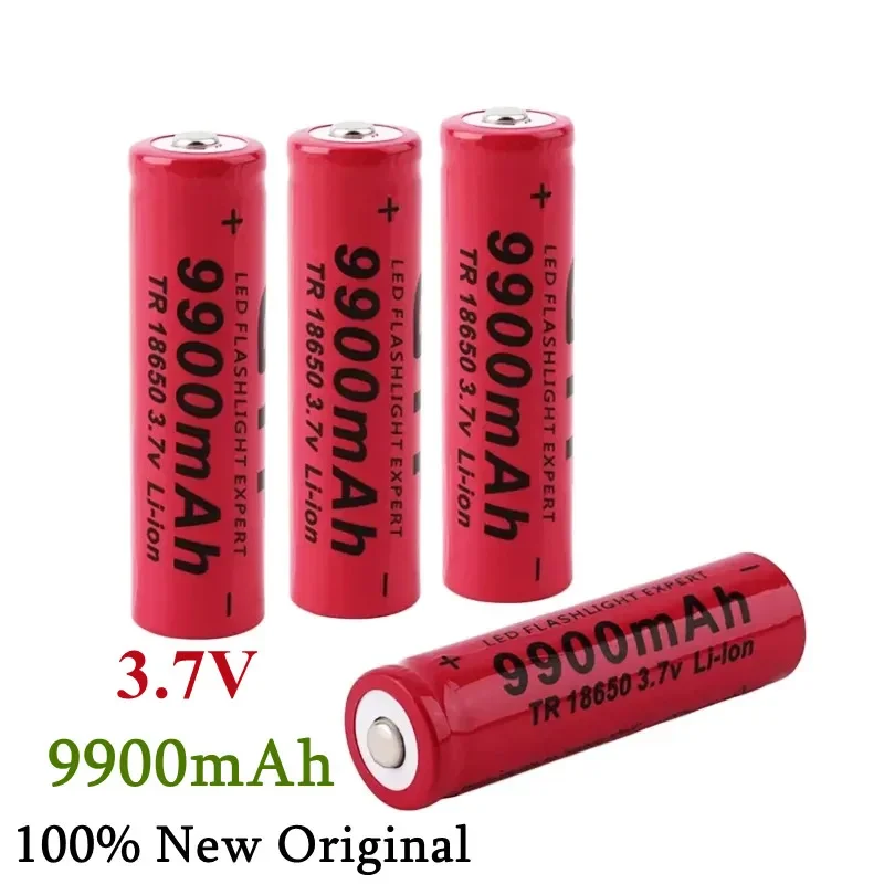 

New 9900mAh 18650 Li-ion Bateria 3.7V Rechargeable Battery for LED Torch Flashlights Batteries bateria 18650 akumulator