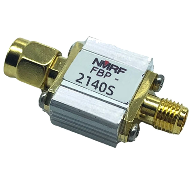 NMRF 1 PCS 2140Mhz Bandpass Filter SAW 2140Mhz With SMA Interface Reduce Noise UMTS 1DB Passband Signal Band Pass Filter
NMRF 1 PCS 2140Mhz Bandpass Filter SAW 2140Mhz With SMA Interface Reduce Noise UMTS 1DB Passband Signal Band Pass Filter