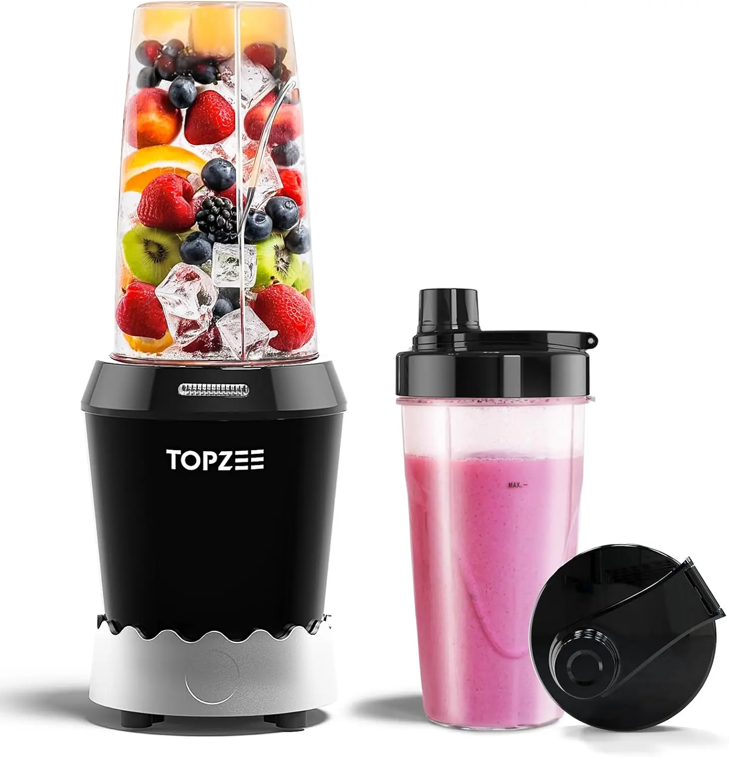 Portable Blender,Personal Blender For Kitchen, Smoothies Maker With BPA-Free Portable Blender Cup, Black,Juicer Bottle
Portable Blender,Personal Blender For Kitchen, Smoothies Maker With BPA-Free Portable Blender Cup, Black,Juicer Bottle