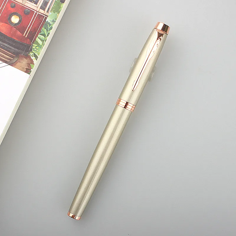 Luxury quality rose gold clip Business office Rollerball Pen School student stationery Supplies
Luxury quality rose gold clip Business office Rollerball Pen School student stationery Supplies