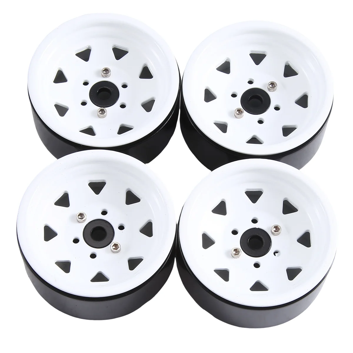 4 шт., металлический обод ступицы колеса 1,9 дюйма для радиоуправляемого гусеничного автомобиля TRX4 Axial SCX10 1/10 AXI03007 RedCat Gen8, белый 8
4 шт., металлический обод ступицы колеса 1,9 дюйма для радиоуправляемого гусеничного автомобиля TRX4 Axial SCX10 1/10 AXI03007 RedCat Gen8, белый 8