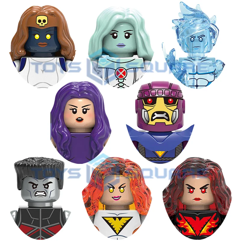 The Dark Phoenix Colossus Sentinel Psylocke Iceman White Queen Mystique Model Blocks MOC Bricks Set Gifts Toys X0277
The Dark Phoenix Colossus Sentinel Psylocke Iceman White Queen Mystique Model Blocks MOC Bricks Set Gifts Toys X0277